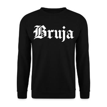 Bruja Sorcière Halloween - Sweat-shirt Unisexe - noir - Devant - Alina (178cm) & Michal (187cm)