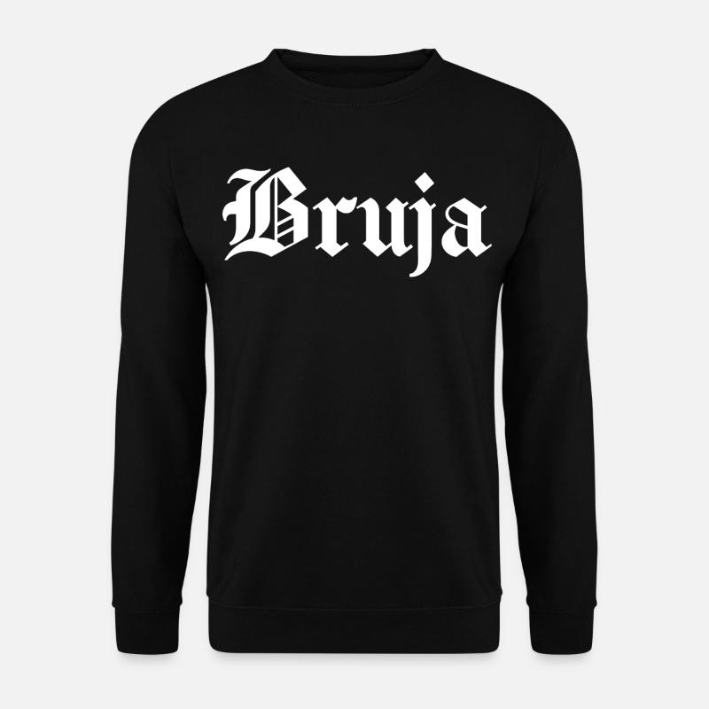 Bruja Hexe Halloween - Unisex Pullover - Schwarz
