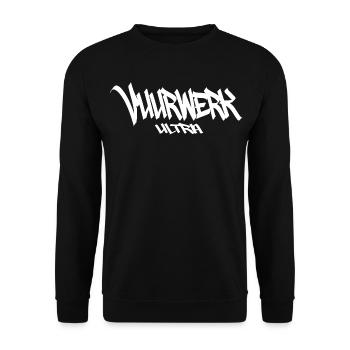 vuurwerk_ultra - Unisex Sweatshirt - black - Front - Alina (178cm) & Michal (187cm)