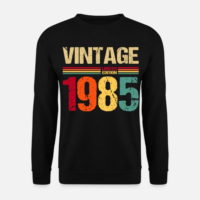 1985 Limited Edition - Unisex Sweatshirt - black