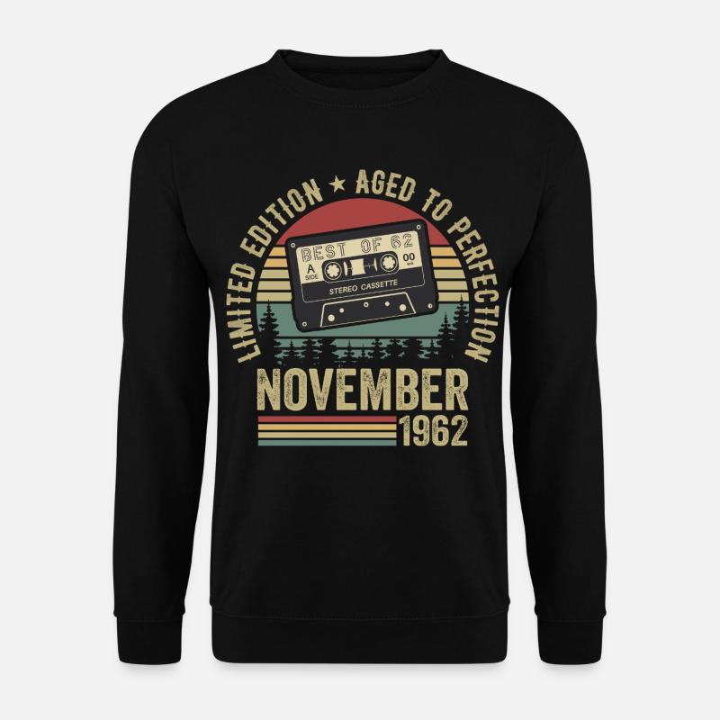 November 1962 - Unisex Pullover - Schwarz