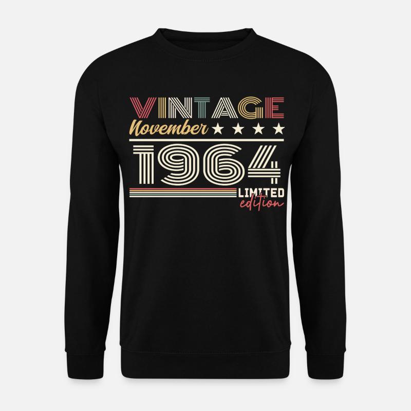 November 1964 - Unisex Pullover - Schwarz