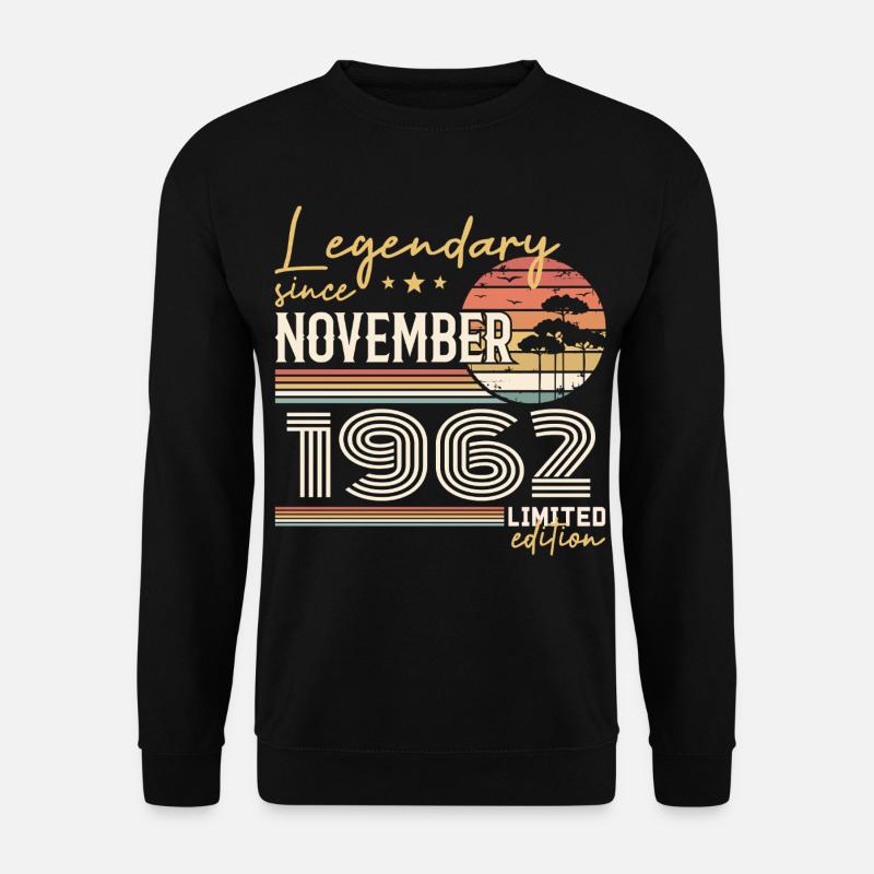 November 1962 - Unisex Pullover - Schwarz