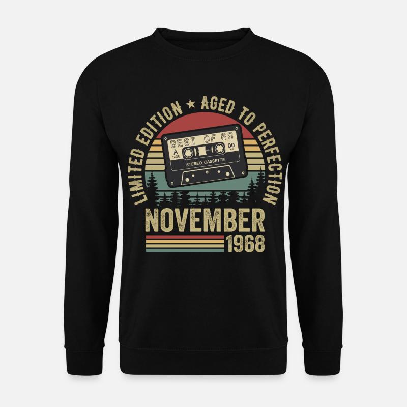 November 1968 - Unisex Pullover - Schwarz