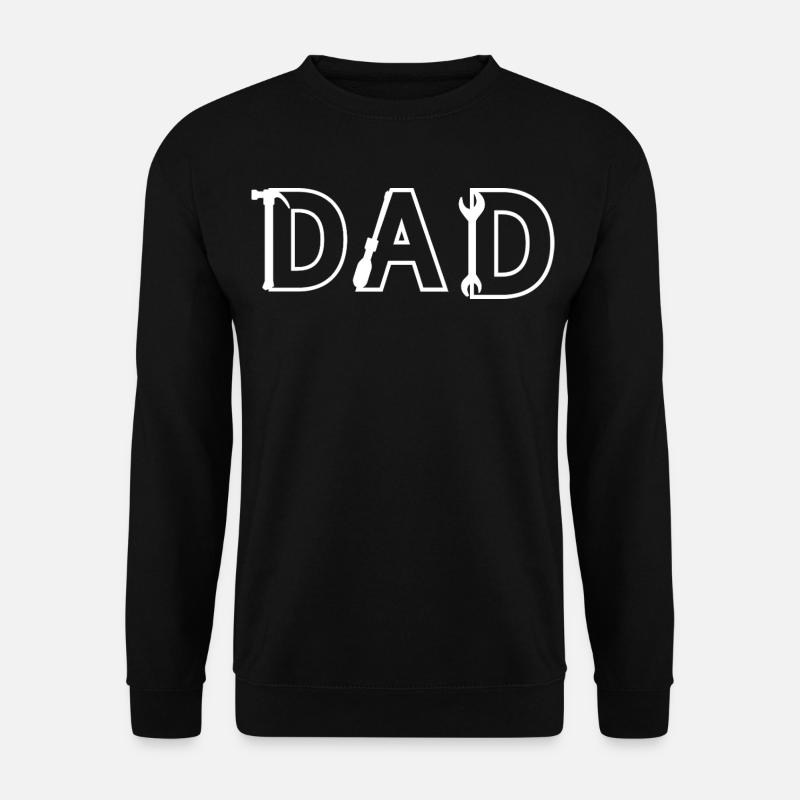 DAD Tool Letters - Unisex Sweatshirt - black