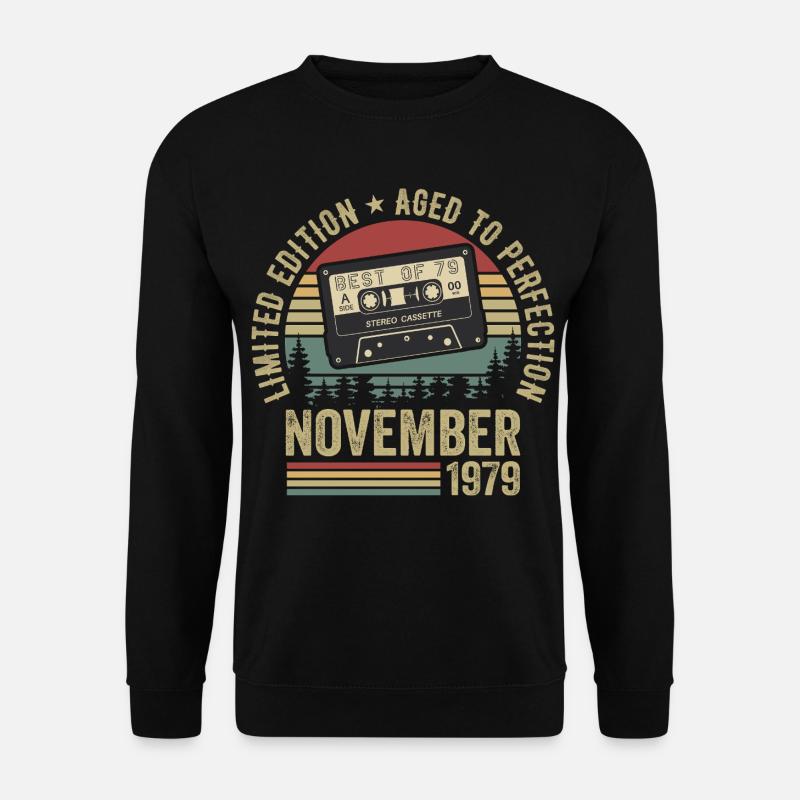 November 1979 - Unisex Pullover - Schwarz