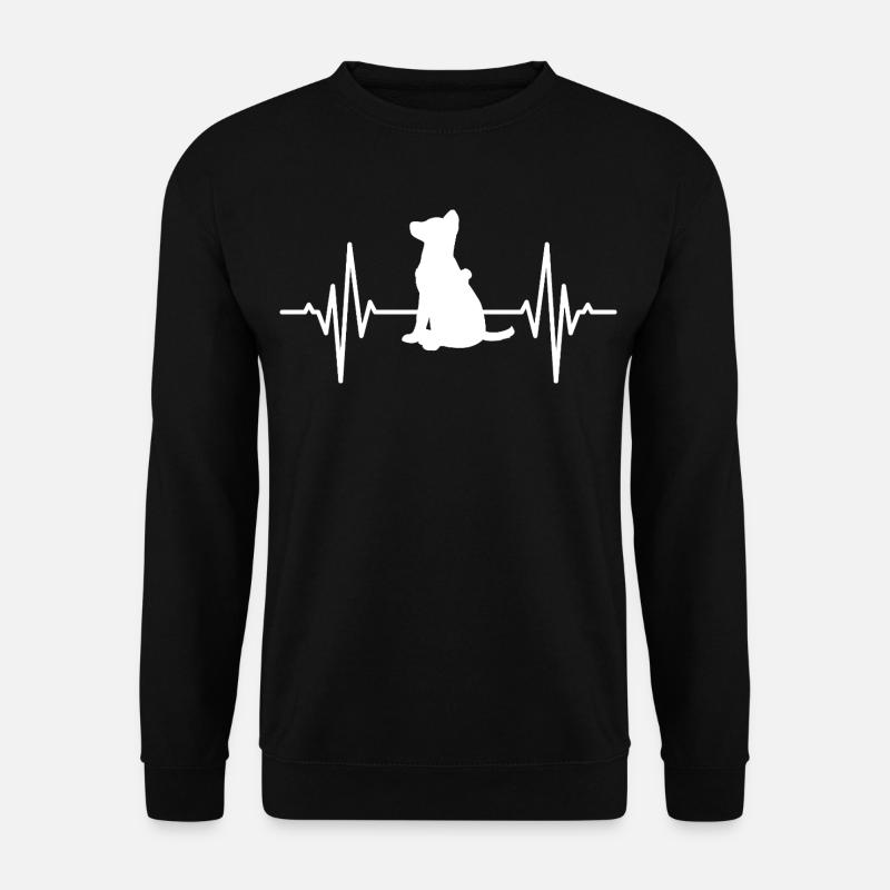 Schäferhund Herzlinie - Unisex Pullover - Schwarz