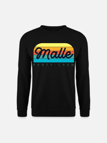 Malle Party Crew - Unisex Sweatshirt - black