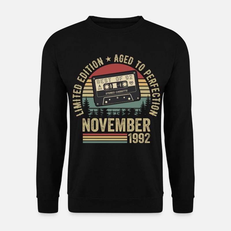 November 1992 - Unisex Pullover - Schwarz