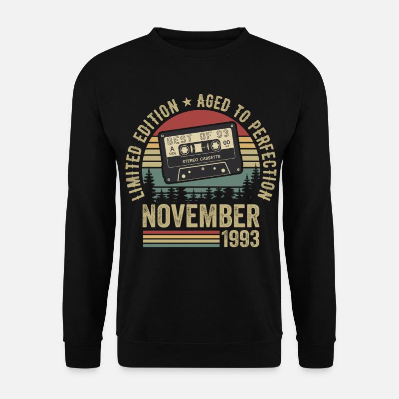 November 1993 - Unisex Pullover - Schwarz