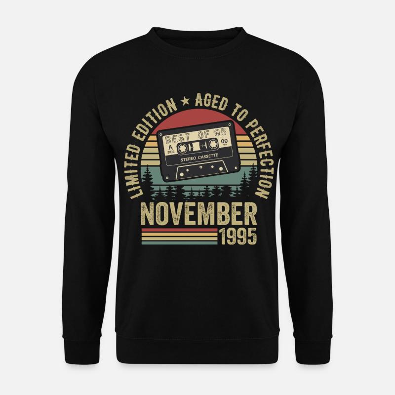 November 1995 - Unisex Pullover - Schwarz