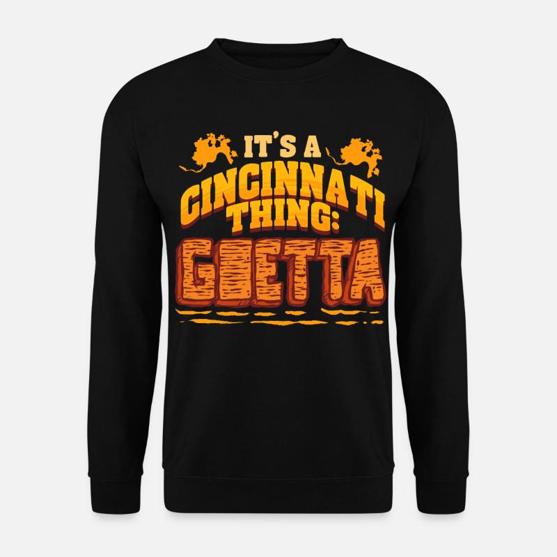 Goetta Wurst Cincinnati Thing - Unisex Pullover - Schwarz