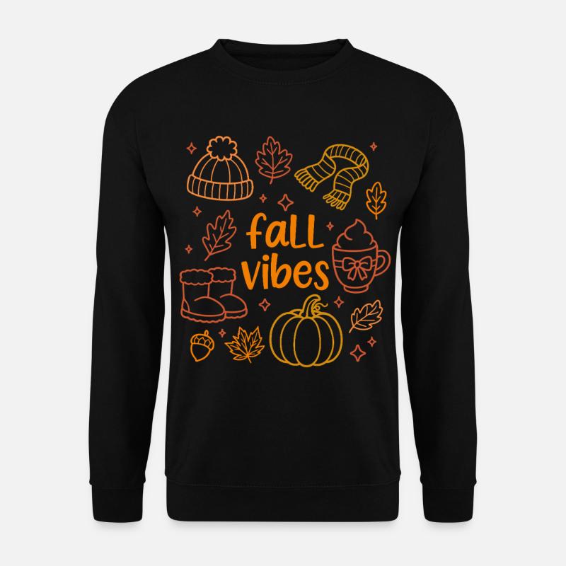 Herbststimmung - Unisex Pullover - Schwarz