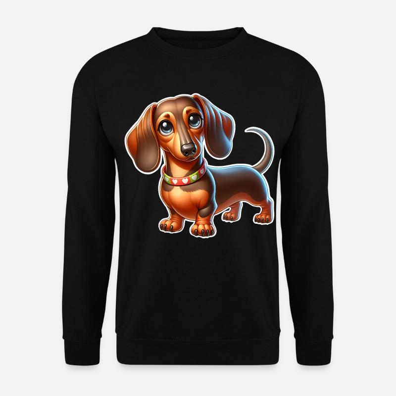 Dachshund - Unisex Sweatshirt - black