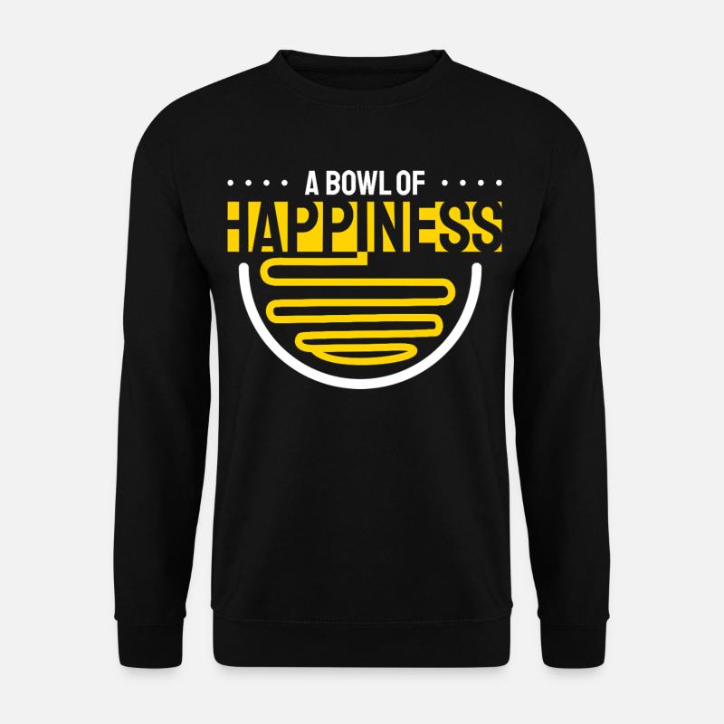 Eine Schüssel voller Glücks-Ramen - Unisex Pullover - Schwarz