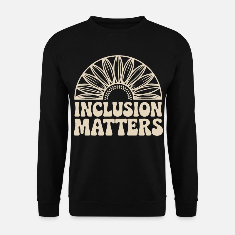 Wähle Freundlichkeit Beende Mobbing - Unisex Pullover - Schwarz