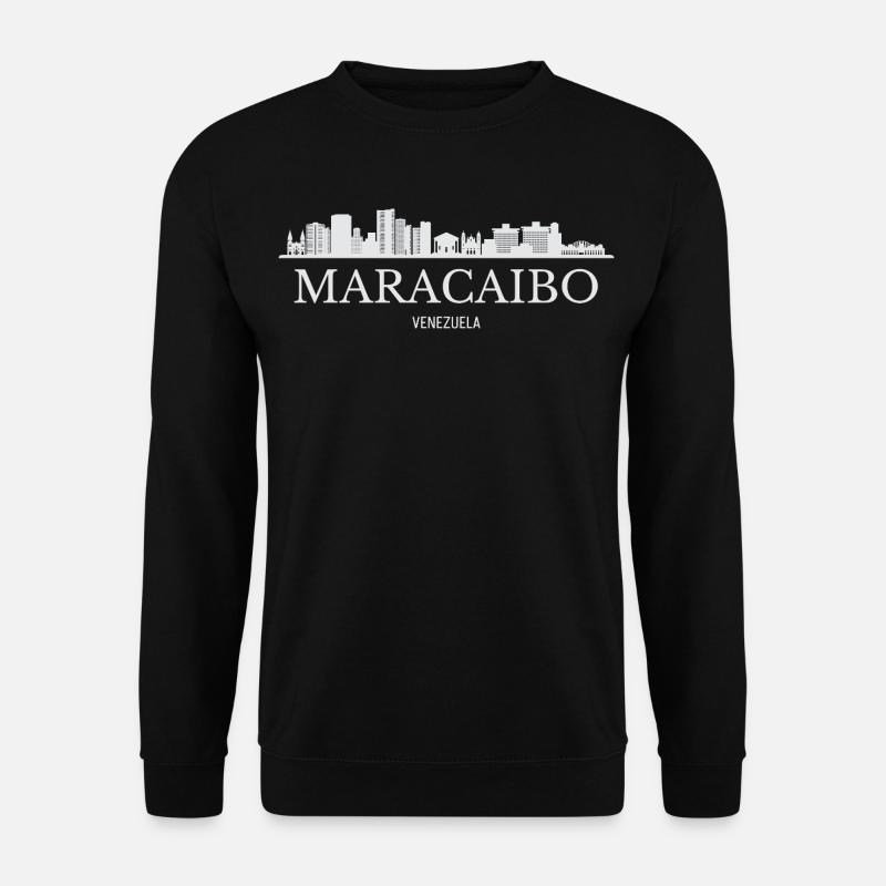 Maracaibo Skyline, Maracaibo Venezuela - Sweat-shirt Unisexe - noir