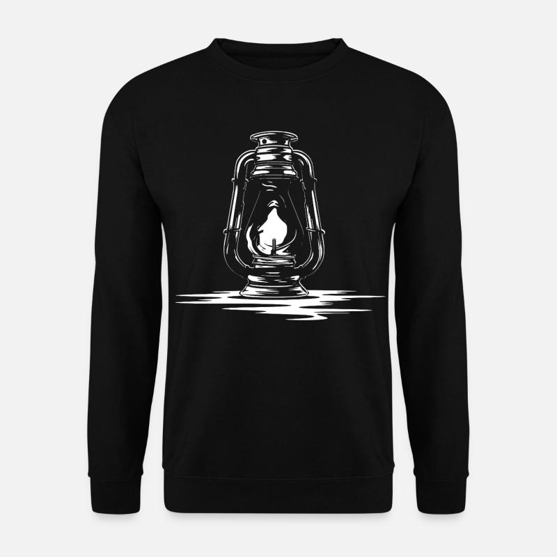 Öllampe - Unisex Pullover - Schwarz