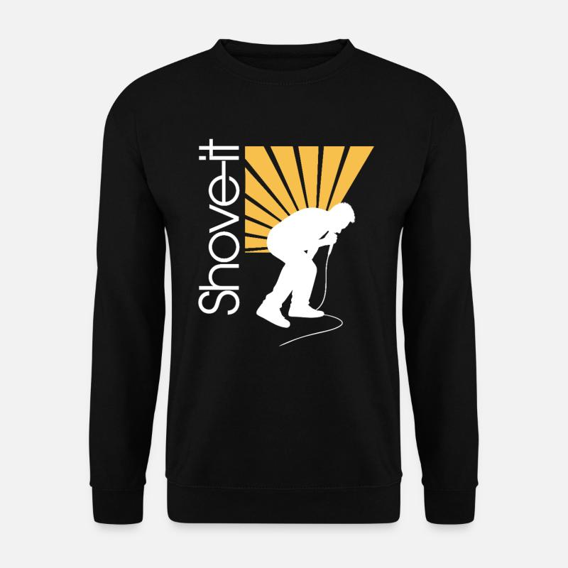 SCHIEB ES, SCHIEB ES!! -AFFE - Unisex Pullover - Schwarz