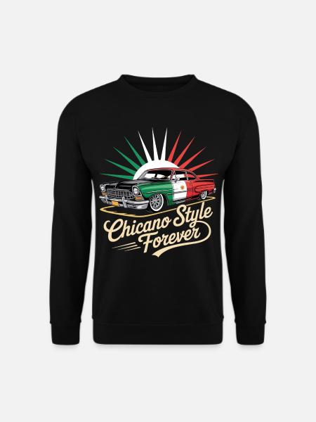 Chicano Forever Mexico Pride - Unisex Sweatshirt - black