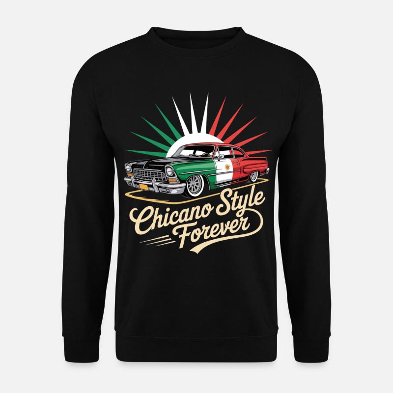 Chicano Forever Mexico Pride - Unisex Sweatshirt - black