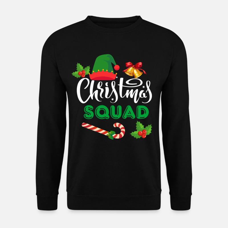 Weihnachtskader - Unisex Pullover - Schwarz