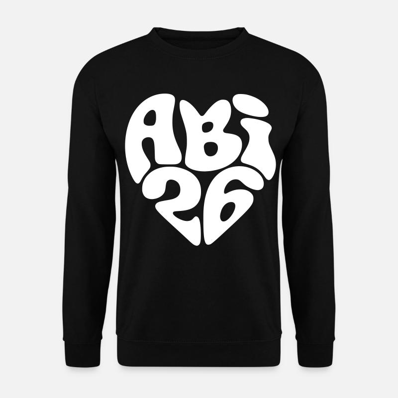 Abi 26 Abitur 2026 Abiturient Abiturientin  - Unisex Pullover - Schwarz