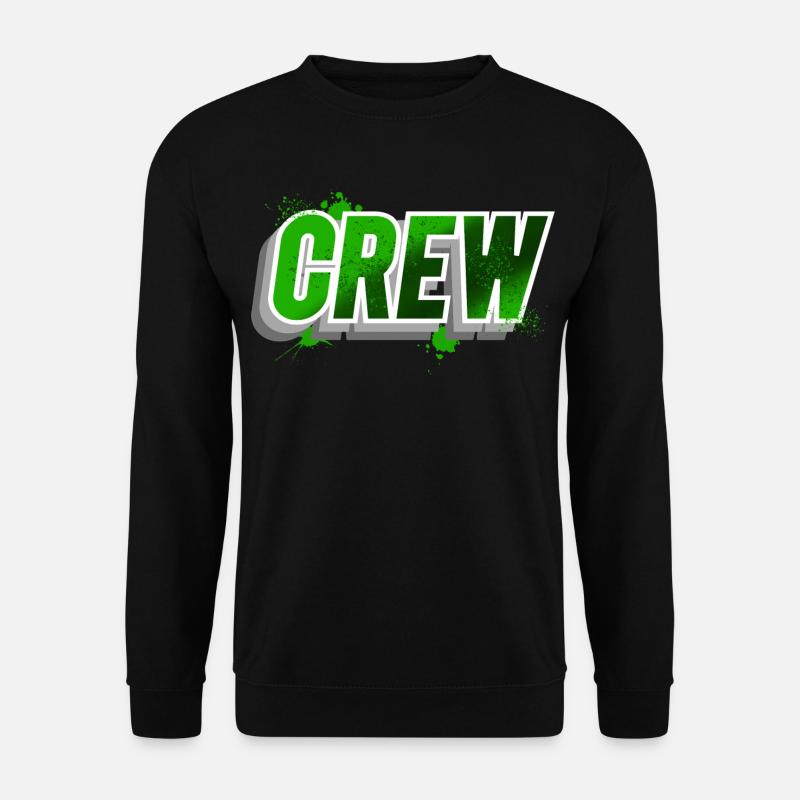 crew - Unisex Sweatshirt - black