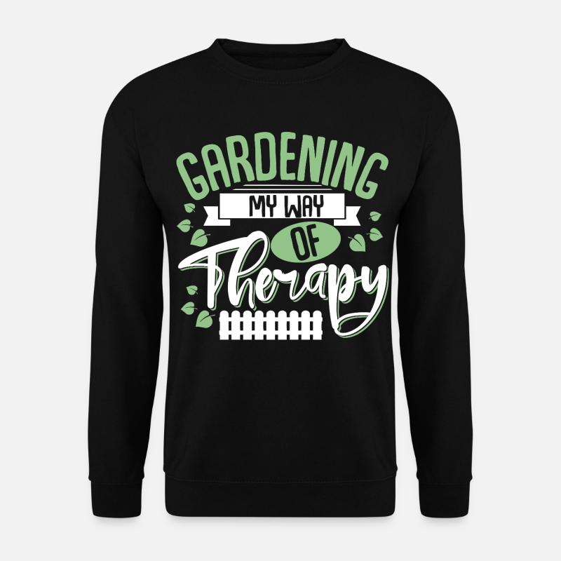 Garten Schrebergarten - Unisex Pullover - Schwarz