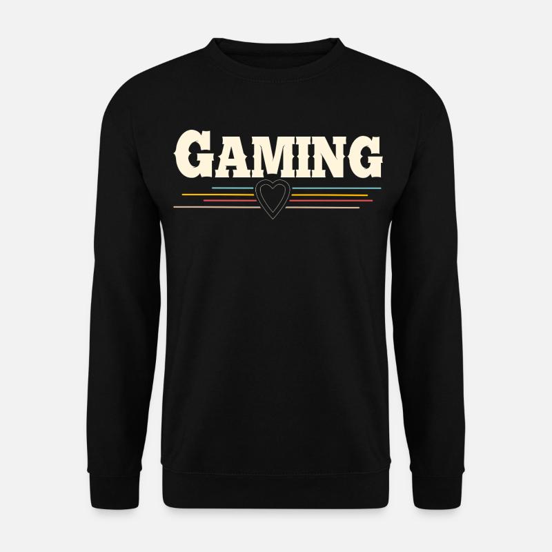 Gaming - Unisex Pullover - Schwarz