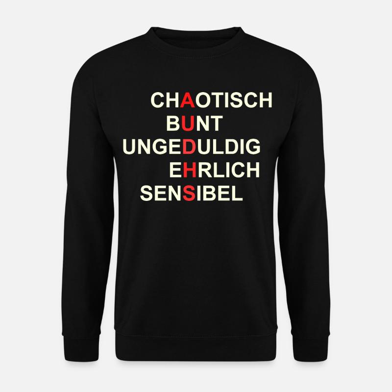 AUDHS Visibly different. Visible I. - Unisex Sweatshirt - black