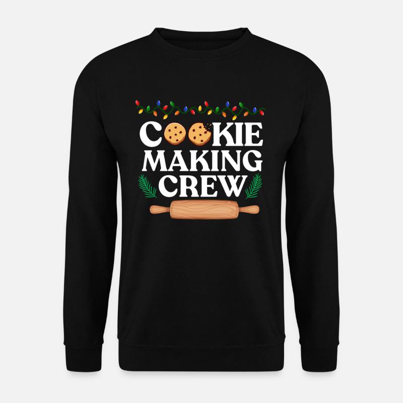 cooking making crew.  - Unisex Sweatshirt - black