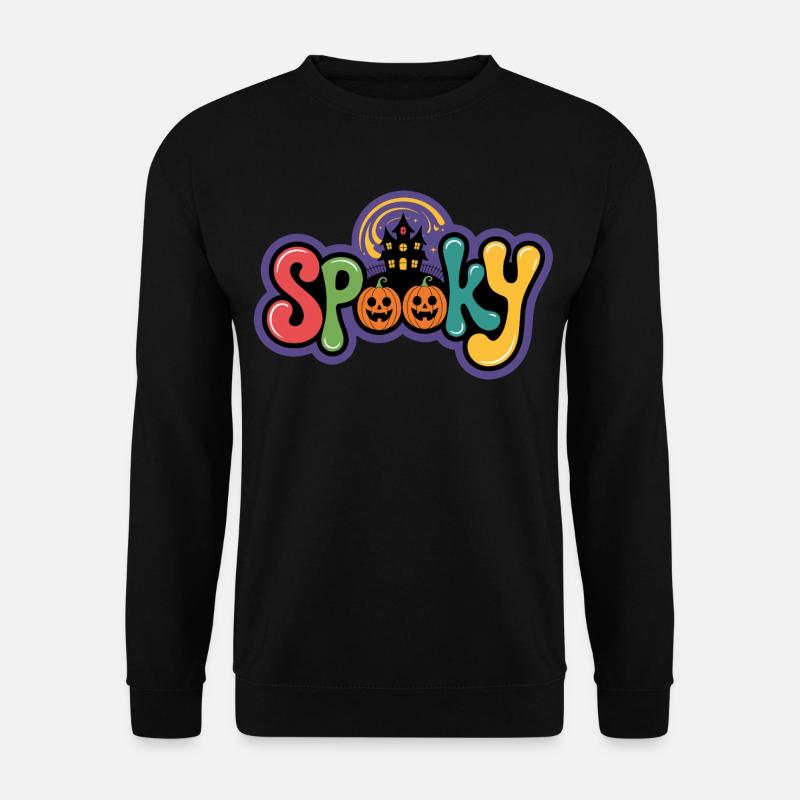 Spooky Halloween Pumpkin Joy - Unisex Sweatshirt - black
