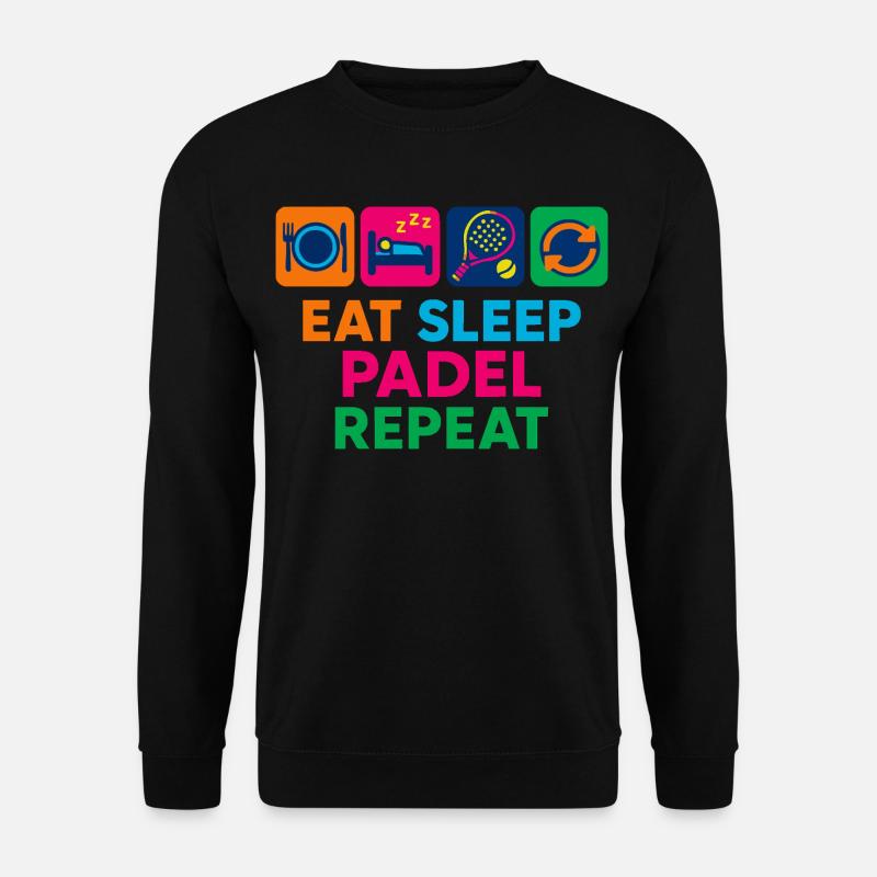 Padel Tennis - Unisex Pullover - Schwarz