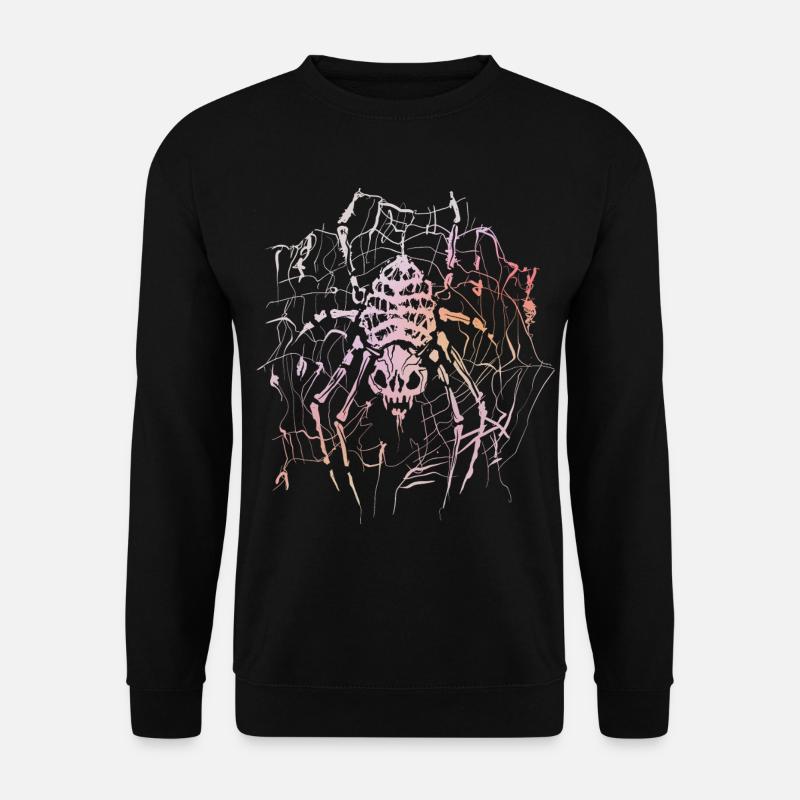 Skeleton Spider - Unisex Sweatshirt - black