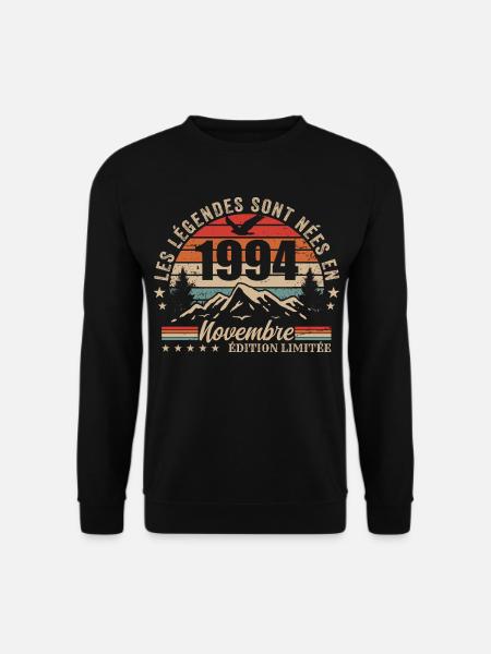Awesome since November 1994 | November 1994 - Unisex Sweatshirt - black