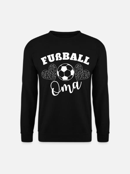 Soccer Granny Heart Design - Unisex Sweatshirt - black