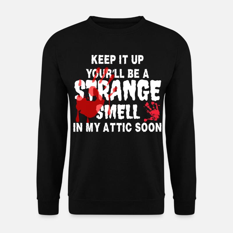 Attic Echoes Red Hand - Unisex Sweatshirt - black