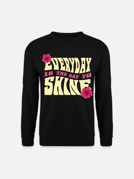 Radiate every day Design - Unisex Sweatshirt - black