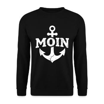 Anchor Moin Home Allemagne du Nord - Sweat-shirt Unisexe - noir - Devant - Alina (178cm) & Michal (187cm)