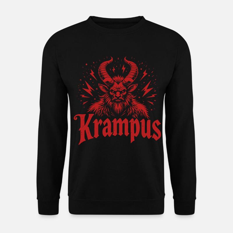 Krampus - Unisex Pullover - Schwarz