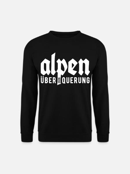 Crossing the Alps 2026 - Hiking - Unisex Sweatshirt - black