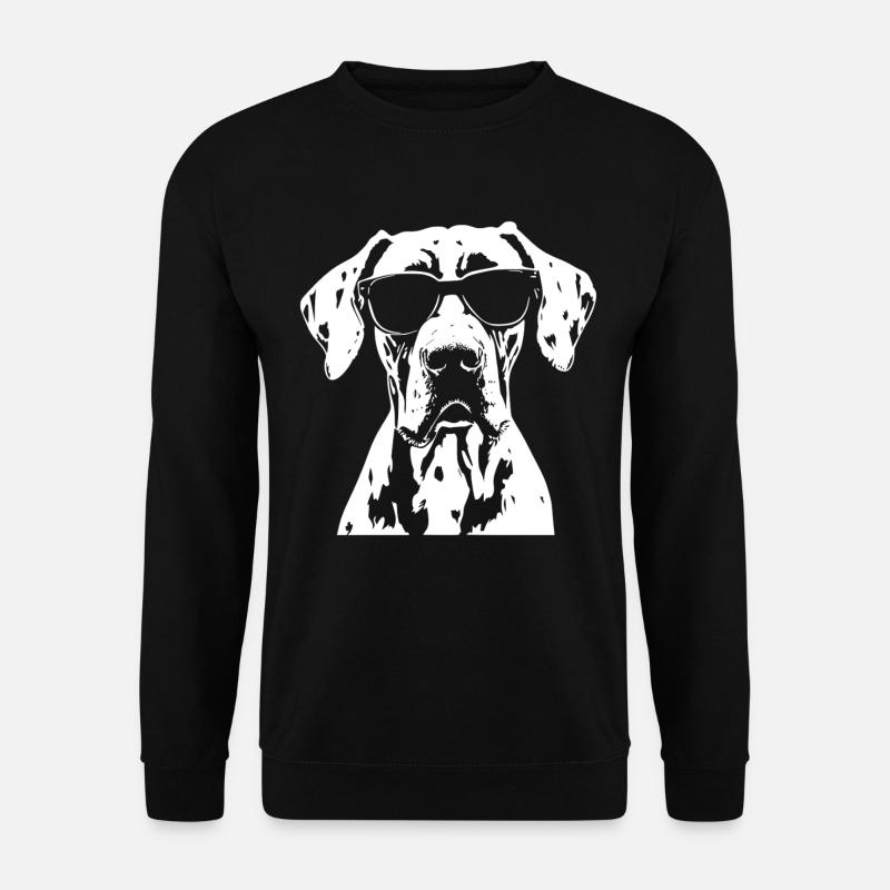 Great Dane Great Dane Sunglasses - Unisex Sweatshirt - black