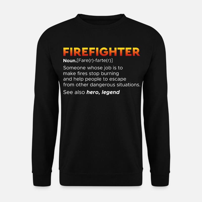 Fire brigade - Unisex Sweatshirt - black