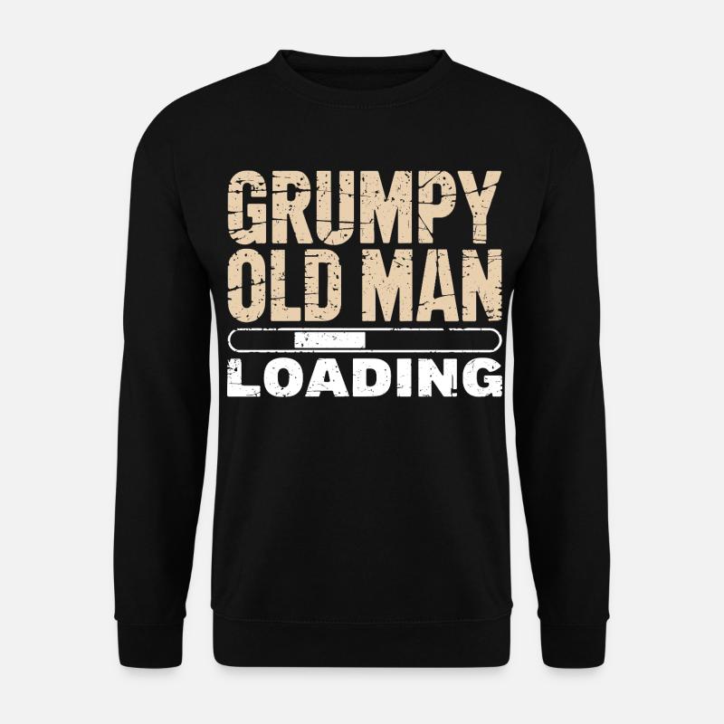 Grumpy Old Man Loading - Sweat-shirt Unisexe - noir