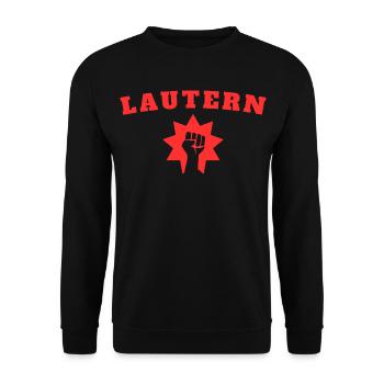 Kaiserslautern - Unisex Sweatshirt - black - Front - Alina (178cm) & Michal (187cm)