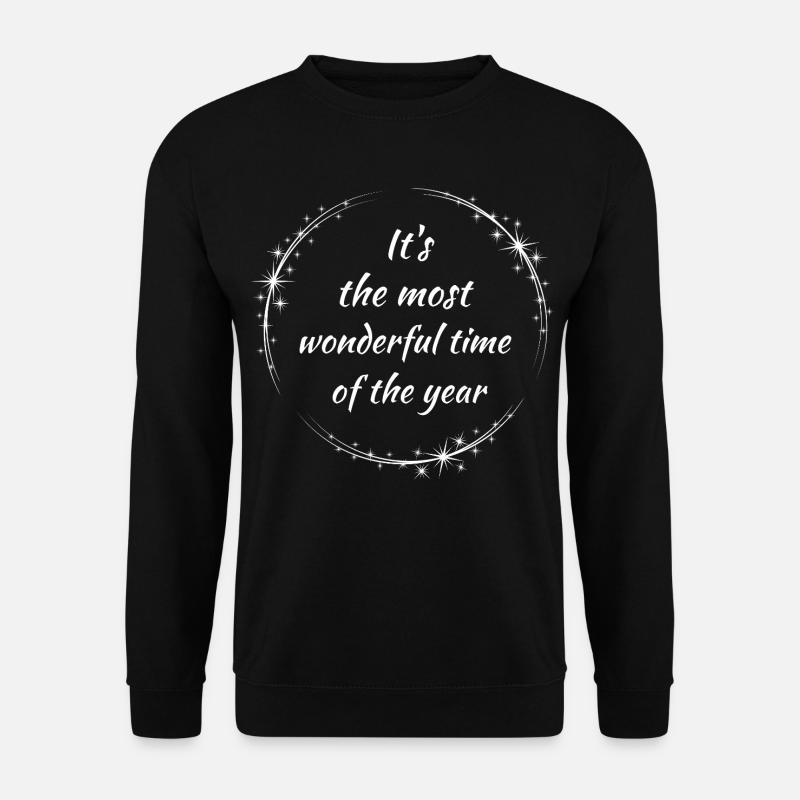 Wunderbarstes Zeitornament - Unisex Pullover - Schwarz