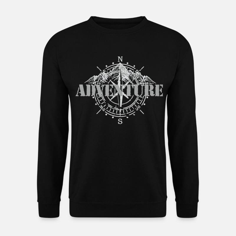 Abenteuer - Unisex Pullover - Schwarz