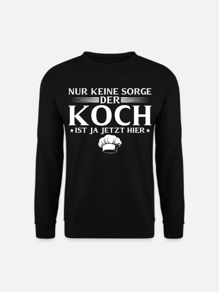 Le chef est là maintenant - Sweat-shirt Unisexe - noir