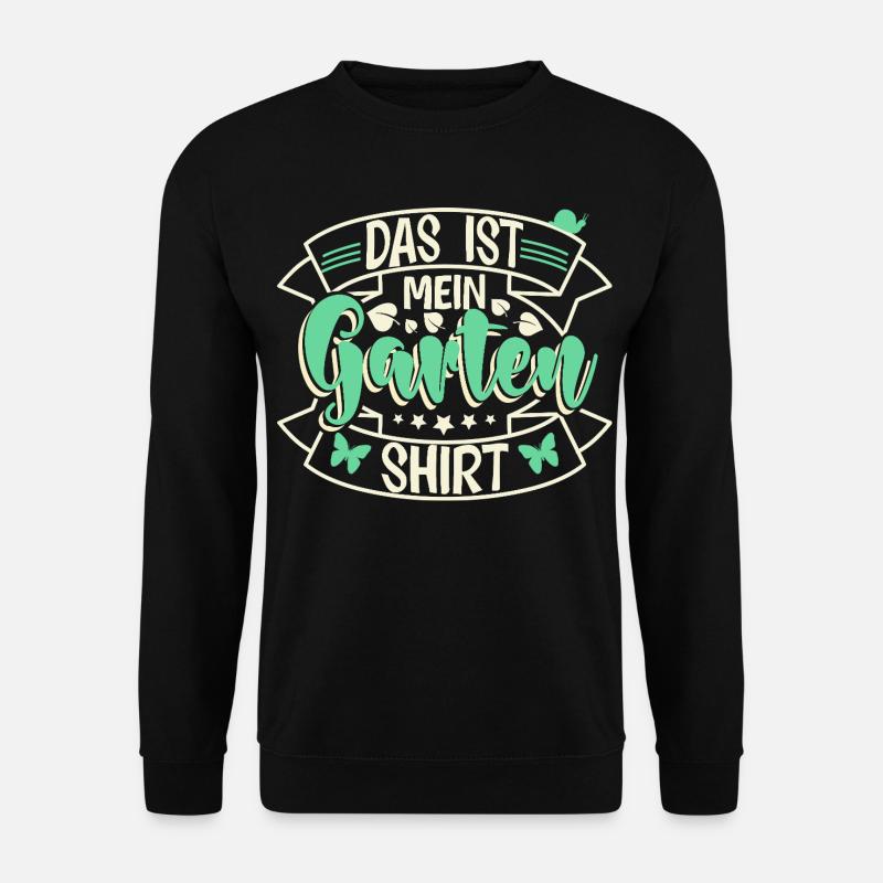 Garten Schrebergarten - Unisex Pullover - Schwarz